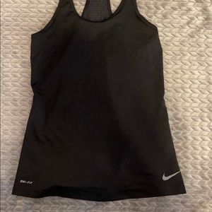 Black Nike tank